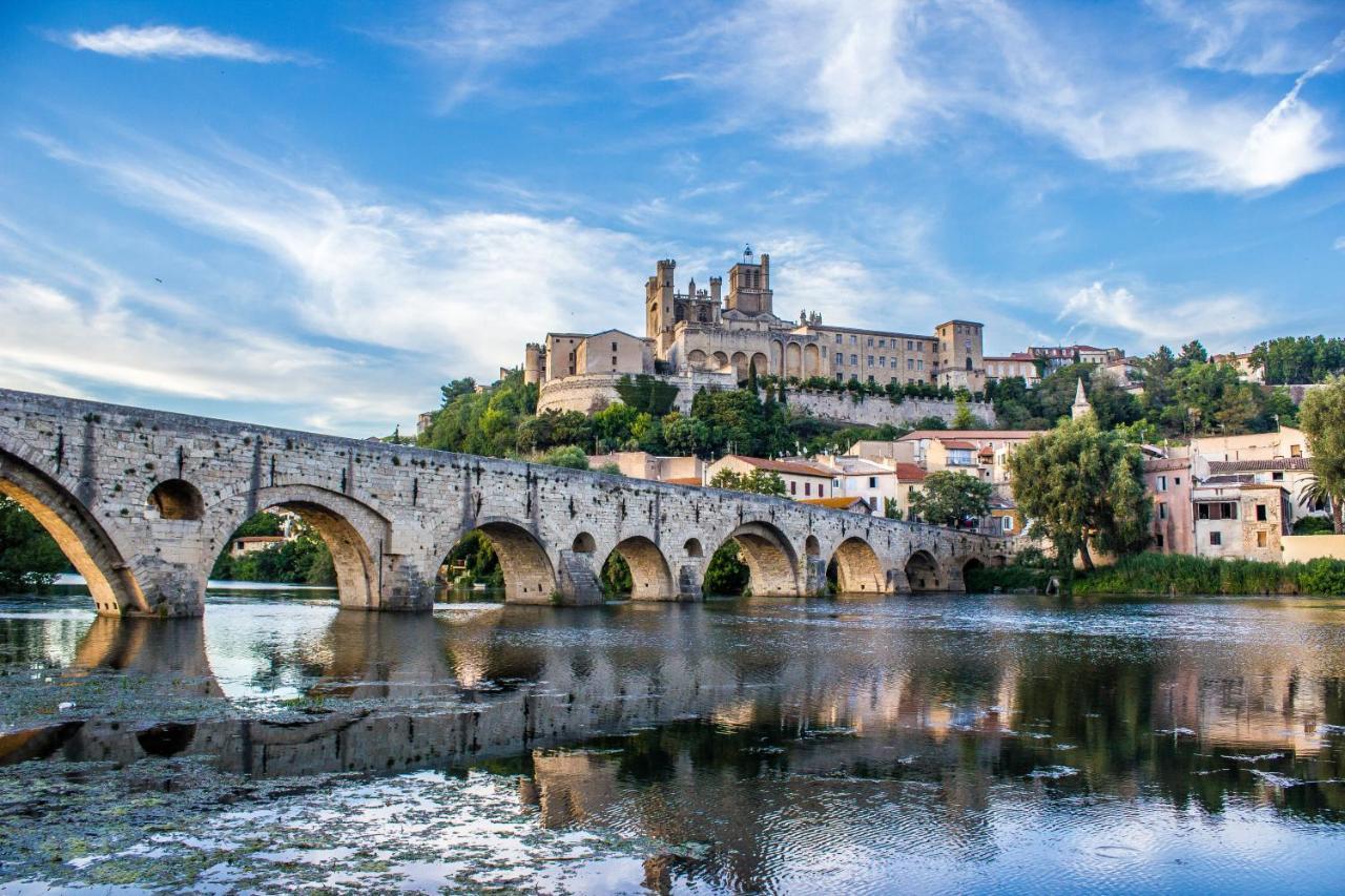Chambre Dans Une Grande Maison Entre Canal Du Midi Et Centre Ville Béziers Esterno foto