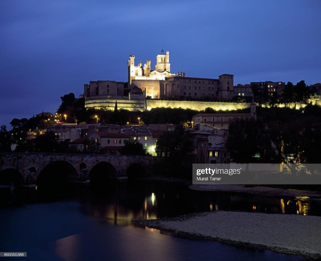 Chambre Dans Une Grande Maison Entre Canal Du Midi Et Centre Ville Béziers Esterno foto
